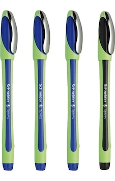 Schneider Xpress 0.8 MM Fiber Uçlu Kalem 3 Mavi 1 Siyah Schneider Xpress 0.8 MM Fiber Uçlu Kalem 3 Mavi 1 Siyah
