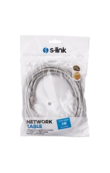 S-lınk Sl-cat603, Cat6, Patch, 3mt, Kablo Gri Çok Renkli S-lınk Sl-cat603, Cat6, Patch, 3mt, Kablo Gri Çok Renkli