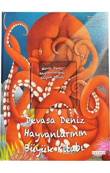 Devasa Deniz Hayvanlarının Büyük Kitabı - Minik Deniz Hayvanlarının Küçük Kitabı - 2 Kitap Bir Arada - Cristina Banfi - Ketebe Devasa Deniz Hayvanlarının Büyük Kitabı - Minik Deniz Hayvanlarının Küçük Kitabı - 2 Kitap Bir Arada - Cristina Banfi - Ketebe