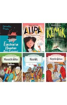 Einstein'ın Hayatını Nasıl Kurtardım,kemik,aura,kar Ok,7,6,5,4.sınıf 6 Kitap Set Einstein'ın Hayatını Nasıl Kurtardım,kemik,aura,kar Ok,7,6,5,4.sınıf 6 Kitap Set