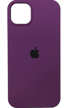 Apple Uyumlu iPhone 15 Logolu İçi Kadife Silikon Lansman Kılıf 10 Renk