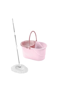 Flora Balerina Galvaniz Saplı Pudra Pembe Temizlik Seti Flora Balerina Galvaniz Saplı Pudra Pembe Temizlik Seti