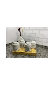 4 Lü Lüks Baharat Takımı Tuz Biber Nane Kekik Beyaz 4 Lü Lüks Baharat Takımı Tuz Biber Nane Kekik Beyaz