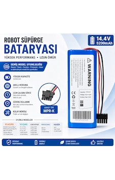 Cecotec Conga 3890 İle Uyumlu Robot Süpürge Pili 14,4v 5200mah Cecotec Conga 3890 İle Uyumlu Robot Süpürge Pili 14,4v 5200mah