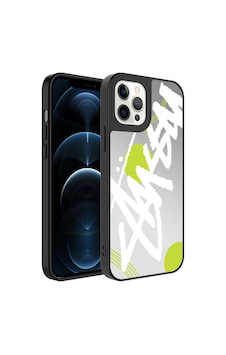 Apple iPhone Uyumlu 12 Pro Max Kılıf Aynalı Desenli Kamera Korumalı Parlak Mirror Kapak Apple iPhone Uyumlu 12 Pro Max Kılıf Aynalı Desenli Kamera Korumalı Parlak Mirror Kapak