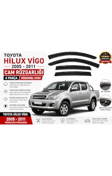 Ottoman Toyota Hilux Vigo 2005-2011 Uyumlu Cam Rüzgarlığı Ottoman Toyota Hilux Vigo 2005-2011 Uyumlu Cam Rüzgarlığı