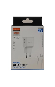 Megatech En-685 20watt Pd+usb Usb To Type-c Kablolu Şarj Cihazı Megatech En-685 20watt Pd+usb Usb To Type-c Kablolu Şarj Cihazı