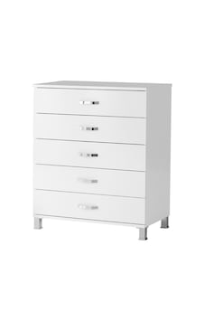 Buket Geniş 5 Çekmeceli Şifonyer 85x45x95 Demonte 001