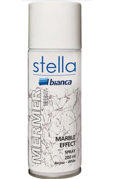 Bianca Stella Mermer Efekt Sprey Beyaz Bianca Stella Mermer Efekt Sprey Beyaz