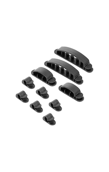 Cc-926 10 Parça Yapışkanlı Plastik Kablo Toplayıcı Cc-926 10 Parça Yapışkanlı Plastik Kablo Toplayıcı