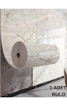 120cm X 3 Metre Tek Parça Yapışkanlı Rulo Mermer Desenli Duvar Paneli Kağıdı Silinebilir Ls-6010-böte Altın 120cm X 3 Metre Tek Parça Yapışkanlı Rulo Mermer Desenli Duvar Paneli Kağıdı Silinebilir Ls-6010-böte Altın