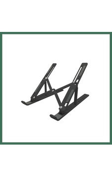 En-cag 7 Kademeli Ayarlı Katlanabilir Laptop Tablet Standı Siyah Bss En-cag 7 Kademeli Ayarlı Katlanabilir Laptop Tablet Standı Siyah Bss