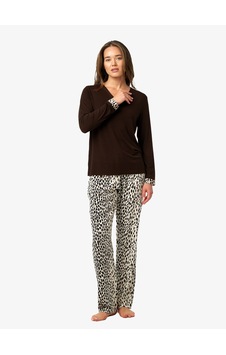 Blackspade Kadın Pijama Takımı 52225 - Kahverengi Blackspade Kadın Pijama Takımı 52225 - Kahverengi
