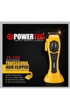 Powertec TR4300 Saç Kesim Makinesi Powertec TR4300 Saç Kesim Makinesi