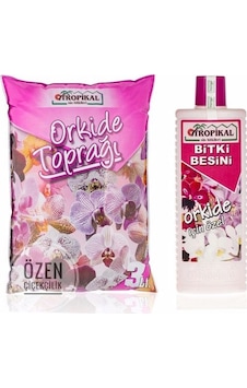 Özel Karışımlı 3L Orkide Toprağı ve Orkide Besini Vitamini