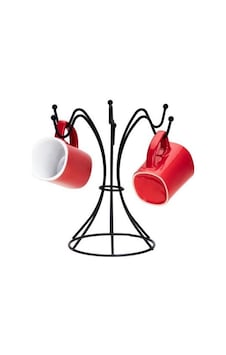Lalezar Lzr-606 Kupa Askısı Salkım Siyah Metal - 12'li Paket Diğer