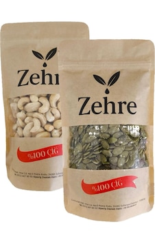 Zehre 2'li Avantaj Paketi Çiğ Kaju 250 Gr + Kabak Çekirdeği İçi 250 Gr 500 G Zehre 2'li Avantaj Paketi Çiğ Kaju 250 Gr + Kabak Çekirdeği İçi 250 Gr 500 G