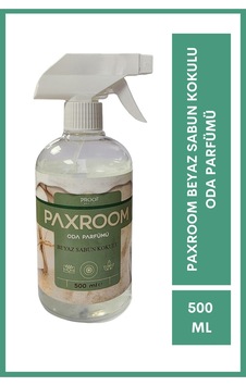 Paxroom Beyaz Sabun Oda Kokusu, Banyo Kokusu, Dolap Kokusu 500ml 1 Adet Diğer