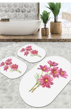 Sitivo Beyaz Banyo Halısı Djt 3 Lü Set Beyaz Sitivo Beyaz Banyo Halısı Djt 3 Lü Set Beyaz
