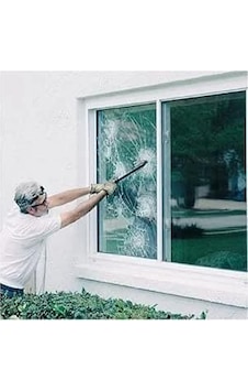 Güvenlik Şeffaf Cam Filmi Kırılmaz 2 Mil 50 Cm X 1 Metre 50 Cm X 3 Metre Çok Renkli
