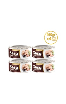 Sasu Barbekü Soslu Ton Balığı Bütün Dilim 4 x 160 G Sasu Barbekü Soslu Ton Balığı Bütün Dilim 4 x 160 G