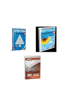 2027 Arı 6 Sınıf Matemito Güncel Matematik Atölyem Soru + Defterim Konu + Anla Kazan Paragraf Deneme 3'lü Set 2027 Arı 6 Sınıf Matemito Güncel Matematik Atölyem Soru + Defterim Konu + Anla Kazan Paragraf Deneme 3'lü Set