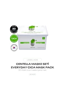 Centella İçeren Hassas Cilt İçin 30 Lu Maske Seti Everyday Cica Mask Pack Centella İçeren Hassas Cilt İçin 30 Lu Maske Seti Everyday Cica Mask Pack