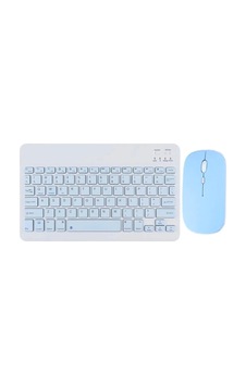 Newface - 350 - Kyb71 Kablosuz Klavye Mouse Set - - Shophnrl - Açık Mavi Diğer