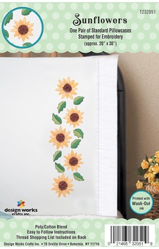 Lexroo Tobin Damgalı Yastık Kılıfları, Ayçiçeği Yo, 50,8 Cm X 76,2 Cm Nakış Seti Çok Renkli Lexroo Tobin Damgalı Yastık Kılıfları, Ayçiçeği Yo, 50,8 Cm X 76,2 Cm Nakış Seti Çok Renkli