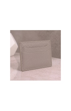 Nahitatyana Hakiki Deri Unisex Kartlık %100 Gerçek Deri Vizon Renk Vizon - 923596328 Vizon