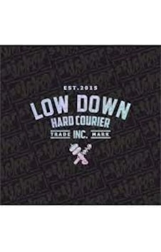 Low Down Hard Courier Arka Cam Yeni Süper Hologram Sticker