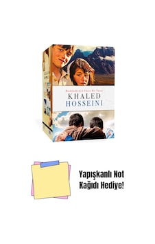 Khaled Hosseini - Kutulu Set + Yapışkanlı Not Kağıdı Khaled Hosseini - Kutulu Set + Yapışkanlı Not Kağıdı