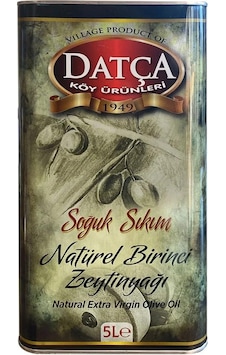 Datça Doğal Soğuk Sıkım Zeytinyağı 5 L