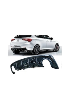 Alfa Romeo Giulietta Arka Tampon Eki - Difüzör Plastik Alfa Romeo Giulietta Arka Tampon Eki - Difüzör Plastik