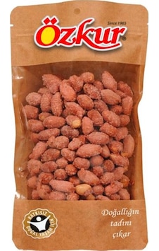 Özkur Tuzlu Kavrulmuş Yer Fıstığı İçi 500 G Özkur Tuzlu Kavrulmuş Yer Fıstığı İçi 500 G
