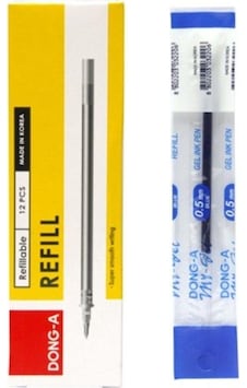 Mavi My Gel 0.5 MM Ince Iğne Uçlu Jel Kalem Yedeği 1 Adet Dong-a M Mavi My Gel 0.5 MM Ince Iğne Uçlu Jel Kalem Yedeği 1 Adet Dong-a M