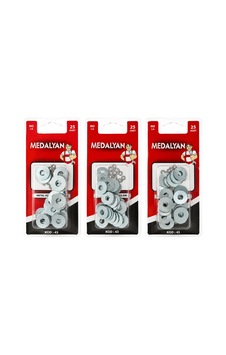 500 Adet 1/4 Metal Pul 12x25pcs Bx40 500 Adet 1/4 Metal Pul 12x25pcs Bx40