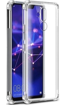 Huawei Mate 20 Lite Shockproof Ultra Koruyucu Seffaf Sert Silikon 455935780