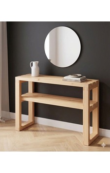 Naturel Ahşap Ladin Casual Dresuar Raflı Naturel Ahşap Ladin Casual Dresuar Raflı