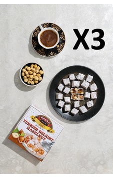 Koska Fındıklı Lokum 200 Gr X 3 Adet Koska Fındıklı Lokum 200 Gr X 3 Adet