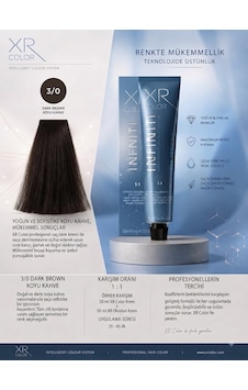 Xr Saç Boyası 3.0 Koyu Kahve Xr Saç Boyası 3.0 Koyu Kahve