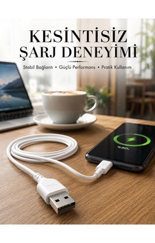 2 Metre Type-c Şarj Kablosu Güvenli Ve Stabil Şarj Desteği 3855796 2 Metre Type-c Şarj Kablosu Güvenli Ve Stabil Şarj Desteği 3855796