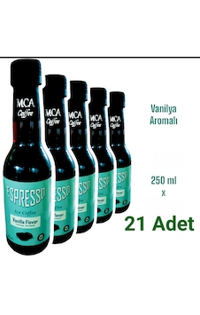 Mca Espresso Soğuk Kahve Vanilya 250 Ml X 21 Adet Mca Espresso Soğuk Kahve Vanilya 250 Ml X 21 Adet