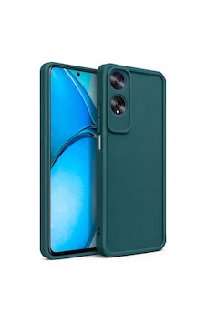 Oppo A60 4g Uyumlu Kamera Çıkıntılı Mat Silikon Telefon Kılıfı Yeşil Oppo A60 4g Uyumlu Kamera Çıkıntılı Mat Silikon Telefon Kılıfı Yeşil