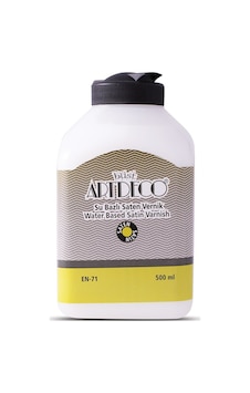 Artdeco Su Bazlı Saten Vernik 500 Ml Artdeco Su Bazlı Saten Vernik 500 Ml