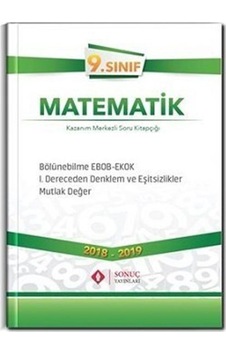 9. Sınıf Matematik Bölünebilme Ebob Ekok / Kolektif 9. Sınıf Matematik Bölünebilme Ebob Ekok / Kolektif