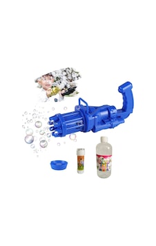 Çoklu Baloncuk Üreten Köpük Makinası + 50 Ml Ve 500 Ml Köpük Solüsyonu - Bubble Machine - Mavi Çoklu Baloncuk Üreten Köpük Makinası + 50 Ml Ve 500 Ml Köpük Solüsyonu - Bubble Machine - Mavi