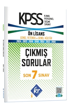 KPSS Genel Yetenek Genel Kültür Ön Lisans ÖSYM Çıkmış Soru Tıpkı Basım Son 7 Yıl Video Çözümlü Kitapçıkları KR Akademi Yayınları KPSS Genel Yetenek Genel Kültür Ön Lisans ÖSYM Çıkmış Soru Tıpkı Basım Son 7 Yıl Video Çözümlü Kitapçıkları KR Akademi Yayınları