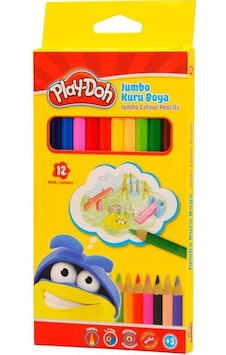 Play-doh Jumbo Kuru Boya 12 Renk Tam Boy Play-ku004 Play-doh Jumbo Kuru Boya 12 Renk Tam Boy Play-ku004