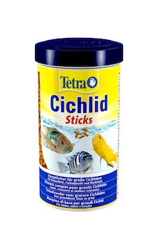 Tetra Cichlid Sticks 250 ML/75 Gr Cichlid Yemi Tetra Cichlid Sticks 250 ML/75 Gr Cichlid Yemi